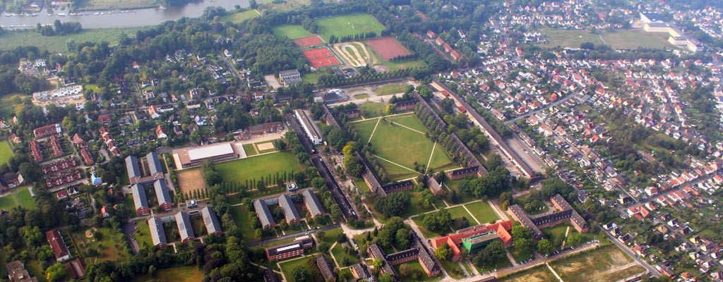 Jacobs Campus from the air